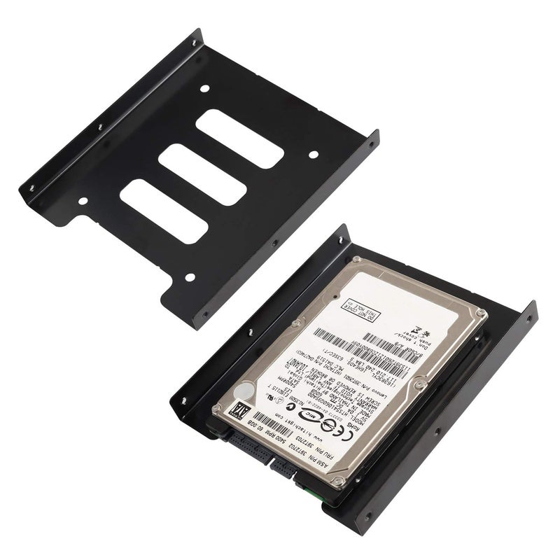 Spofit 2.5 to 3.5 HDD/SSD Mounting Bracket Hard Drive Holder Single Drive 2.5 to 3.5 Adapter (20 Pack) - Image 4
